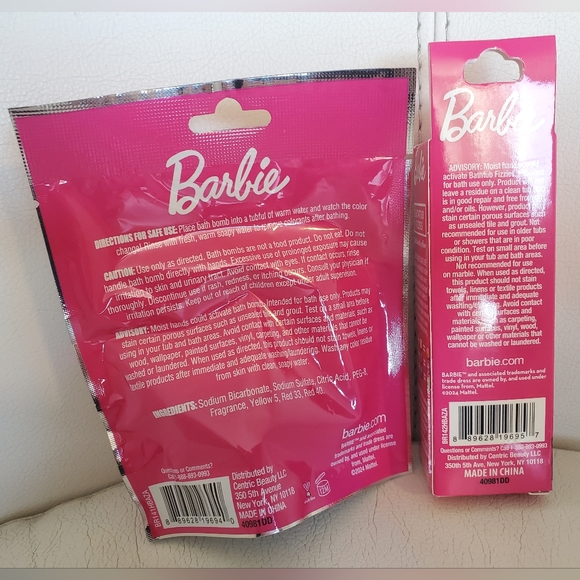 Barbie Color Twist Bath Bomb & Water Coloring Tablets - Picture 6 of 6